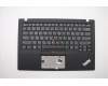 Lenovo MECH_ASM KBD Bezel GR FPR BK CHY für Lenovo ThinkPad X1 Carbon 5th Gen (20K4/20K3)