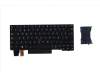 Lenovo Notebook-Tastatur COMO SK LTN, mit Hintergrundbeleuchtung, Schwarz, Spanisches Layout für Lenovo ThinkPad X390 (20SD/20SC)