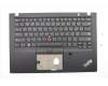 Lenovo MECH_ASM Ccov,ARA,BLKBD,FPR,BK,LTN für Lenovo ThinkPad T490 (20N2/20N3)