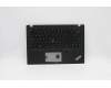 Lenovo MECH_ASM Ccov,ENG,BLKBD,FPR,BK,SRX für Lenovo ThinkPad T490 (20N2/20N3)