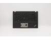 Lenovo MECH_ASM Ccov,GER,BLKBD,FPR,BK,SRX für Lenovo ThinkPad T490 (20N2/20N3)