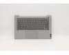 Lenovo Gehäuseoberseite C81YM, Kunststoff, Silber, mit Fingerabdruckleser, Tastatur nicht beleuchtet (ARE-Layout) für Lenovo IdeaPad 5-14ARE05 (81YM)