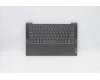 Lenovo Gehäuseoberseite C81YM Aluminium Schwarz mit Fingerabdrucksensor, Hintergrundbeleuchtete Tastatur, Hebräisch für Lenovo IdeaPad 5-14ARE05 (81YM)
