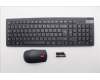 Lenovo KYB_MOUSE Eos3 2.4G KM BLK AR_FR für Lenovo ThinkCentre Neo 50q QC (13C8)