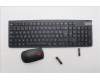 Lenovo KYB_MOUSE Eos3 2.4G KM BLK FR für Lenovo ThinkCentre Neo 50q QC (13C8)