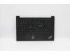 Lenovo Mechanische Baugruppe FRU Baugruppe Nicht hinterleuchtet ohne Fingerabdruckleser Schwarz Vereinigtes Königreich Nordisch für Lenovo ThinkPad E15 Gen 2 (20T8/20T9)