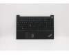 Lenovo Mechanische Baugruppe FRU Baugruppe Hinterleuchtet Fingerabdruckleser Schwarz Vereinigtes Königreich Tschechisch-Slowakisch für Lenovo ThinkPad E15 Gen 2 (20T8/20T9)