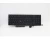 Lenovo Mechanische Baugruppe, Tastatur mit Mylar, Nummernblock, Hintergrundbeleuchtung (LTN) Italienisch für Lenovo ThinkPad P17 Gen 1 (20SN/20SQ)