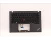 Lenovo MECH_ASM KBDW/C FRA BKLT(TRA) UK BK für Lenovo ThinkPad T14s Gen 2 (20WM/20WN)