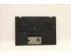 Lenovo MECH_ASM GRP,KBD,BZL,EURO ENG,WW,BK,CHY für Lenovo ThinkPad X1 Nano Gen 1 (20UN/20UQ)