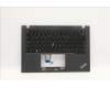 Lenovo MECH_ASM KBDW/C EUROENG BKLT(CHY) USWWBK für Lenovo ThinkPad T14s Gen 2 (20XF/20XG)