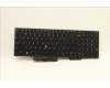Lenovo MECH_ASM KBD ENG BKLT (LIT) BLK für Lenovo ThinkPad P17 Gen 2 (20YU/20YV)