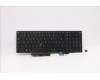 Lenovo MECH_ASM KBD FRA BKLT (TRA) BLK für Lenovo ThinkPad P17 Gen 2 (20YU/20YV)