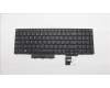 Lenovo MECH_ASM KBD EURO ENG BKLT (TRA) BLK für Lenovo ThinkPad P17 Gen 2 (20YU/20YV)