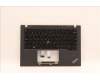 Lenovo MECH_ASM KBD/C EURO ENG BKLT (LIT) USBK für Lenovo ThinkPad T14s Gen 2 (20WM/20WN)