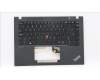 Lenovo MECH_ASM KBD C-Cov FRA/ENG BKLT Sunre BK für Lenovo ThinkPad T14s G3 (21BR/21BS)
