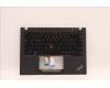 Lenovo MECH_ASM KBD C-Cov GER BKLT Transi BK für Lenovo ThinkPad T14s G3 (21BR/21BS)