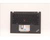Lenovo MECH_ASM KB CCov ENG BKLT Sunrex WW BK für Lenovo ThinkPad T14s G3 (21BR/21BS)