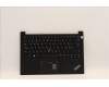 Lenovo MECH_ASM KBD CCvr SWS(PMX)FPR UK BK für Lenovo ThinkPad E14 Gen 4 (21E3/21E4)