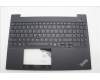 Lenovo MECH_ASM FRU KBCCV EURO ENG BL(LTN)US BK für Lenovo ThinkPad E16 Gen 2 (21MA)
