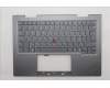 Lenovo MECH_ASM BL KB GY FPR WW BUL CHY für Lenovo ThinkPad X1 2-in-1 G10 (21Q0/21Q1)