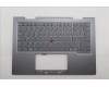 Lenovo MECH_ASM BL KB GY FPR WW FRA CHY für Lenovo ThinkPad X1 2-in-1 G10 (21Q0/21Q1)