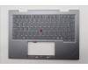 Lenovo MECH_ASM BL KB GY FPR WW UKE CHY für Lenovo ThinkPad X1 2-in-1 G10 (21Q0/21Q1)