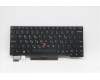 Lenovo Notebook Tastatur CMSK-CS20 Schwarz, nicht beleuchtet, LTN Griechisch für Lenovo ThinkPad X13 (20UF/20UG)