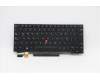 Lenovo Notebook Tastatur CMSK-CS20 Schwarz, beleuchtet, LTN Lateinamerikanisch Spanisch für Lenovo ThinkPad X13 (20UF/20UG)
