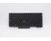 Lenovo Tastatur CMFL-CS20 Schwarz, ohne Hintergrundbeleuchtung CHY Lateinamerikanisch Spanisch für Lenovo ThinkPad P14s Gen 1 (20Y1/20Y2)