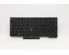 Lenovo Tastatur CMFL-CS20 Schwarz, ohne Hintergrundbeleuchtung CHY Französisch für Lenovo ThinkPad P14s Gen 1 (20Y1/20Y2)