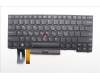 Lenovo Notebook Tastatur CMFL-CS20, Schwarz-Blau, ohne Hintergrundbeleuchtung, Griechisch für Lenovo ThinkPad P14s Gen 1 (20Y1/20Y2)