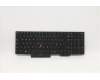 Lenovo Notebook Tastatur CMNM-CS20, Schwarz, mit Hintergrundbeleuchtung, LTN, Italienisch für Lenovo ThinkPad P15s Gen 2 (20W6/20W7)