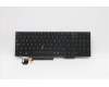 Lenovo NB_KYB CMNM-CS20 BK-BL LTN FRA-ENG für Lenovo ThinkPad P15s Gen 2 (20W6/20W7)