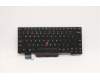 Lenovo Notebook Tastatur CS20L, volle Tastatur, LTN, ohne Hintergrundbeleuchtung, Indisches Englisch für Lenovo ThinkPad L14 Gen 2 (20X1/20X2)
