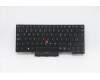 Lenovo Notebook Tastatur CS20L, volle Tastatur, CHY, mit Hintergrundbeleuchtung, Französisch-Englisch für Lenovo ThinkPad L14 Gen 2 (20X1/20X2)