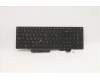 Lenovo Notebook-Tastatur CS20 TRI mit Pointing Stick, Griechisches Layout, Schwarz, mit Hintergrundbeleuchtung für Lenovo ThinkPad T15p Gen 2 (21A7/21A8)