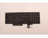Lenovo Notebook Tastatur CS20 P NM TRI hintergrundbeleuchtet Schwarz Arabisch für Lenovo ThinkPad P15 Gen 1 (20ST/20SU)