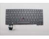 Lenovo NB_KYB CS22 FL TOP,GR-BL,LTN,RUS für Lenovo ThinkPad T14 Gen 4 (21K3/21K4)