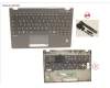 Fujitsu UPPER ASSY INCL. KEYB GERMAN W/FP für Fujitsu LifeBook U9310
