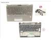 Fujitsu UPPER ASSY INCL. KEYB GERMAN W/FP für Fujitsu LifeBook U9310X