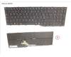 Fujitsu KEYBOARD BLACK W/ BL SWISS für Fujitsu LifeBook E4512