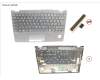 Fujitsu UPPER ASSY INCL. KB NORDIC W/PV(TBT)4G für Fujitsu LifeBook U9311