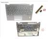 Fujitsu UPPER ASSY INCL. KB CZECH W/FP(TBT)4G für Fujitsu LifeBook U9311