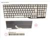 Fujitsu KEYBOARD WHITE GERMAN WIN10 für Fujitsu LifeBook E4512