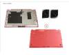 Fujitsu LOWER ASSY RED W/ SIM CARD SLOT für Fujitsu LifeBook U9312