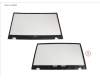 Fujitsu LCD FRONT COVER EVO (W/ HELLO, EPRIV) für Fujitsu LifeBook U7412