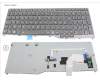 Fujitsu KEYBOARD BLACK W/ BL FRANCE für Fujitsu Celsius H7510