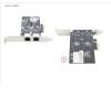Fujitsu LAN CONTROLLER N-700 INTEL (2 PORT) FH für Fujitsu Esprimo P9012