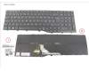 Fujitsu KEYBOARD BLACK W/ BL SWISS (NEW_FN) für Fujitsu LifeBook E5513